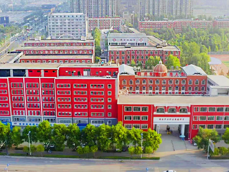 潼关校园鸟瞰图